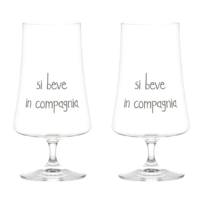 SIMPLE DAY - CALICI BIRRA CON SCRITTA