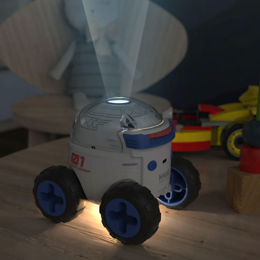 SPACE ROVER LUCE NOTTURNA E PROIETTORE