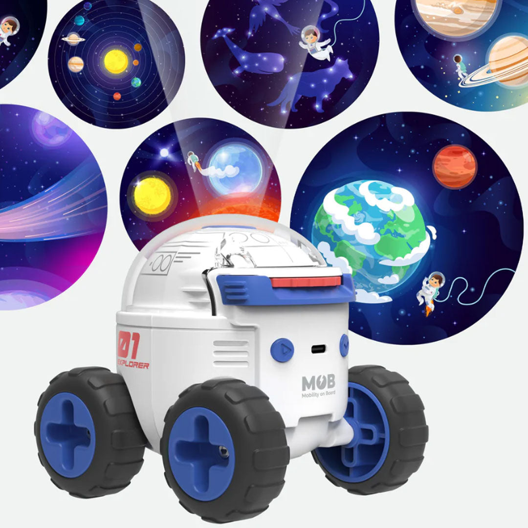 SPACE ROVER LUCE NOTTURNA E PROIETTORE