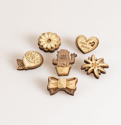SPILLA IN LEGNO DI FAGGIO POSITIVE VIBES