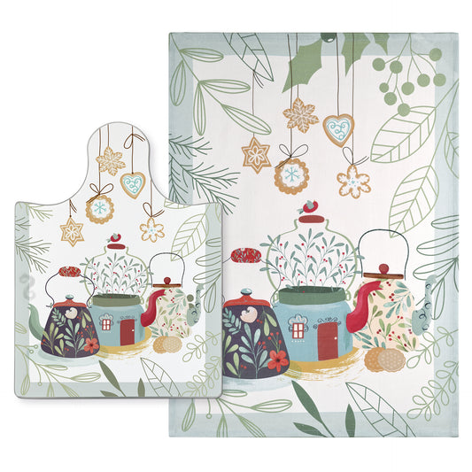 SET TAGLIERE E STROFINACCIO NATALIZIO