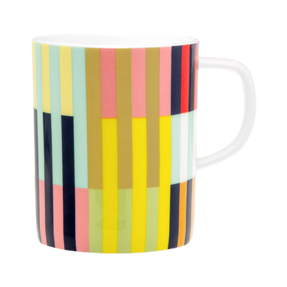 TAZZA COLORATA IN PORCELLANA