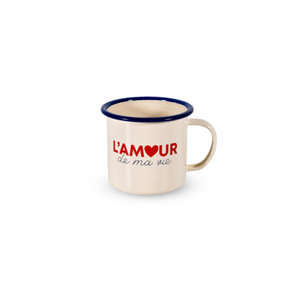 TAZZA SMALTATA CON STAMPA