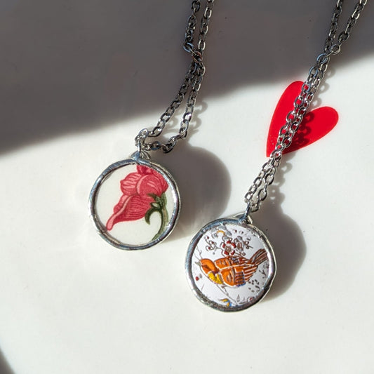 COLLANA PIATTI TONDA