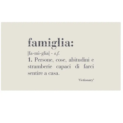 ZERBINO IN COCCO CON SCRITTA