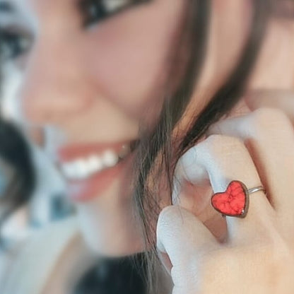 ANELLO CUORE | CERAMICA VIBRAZIONALE