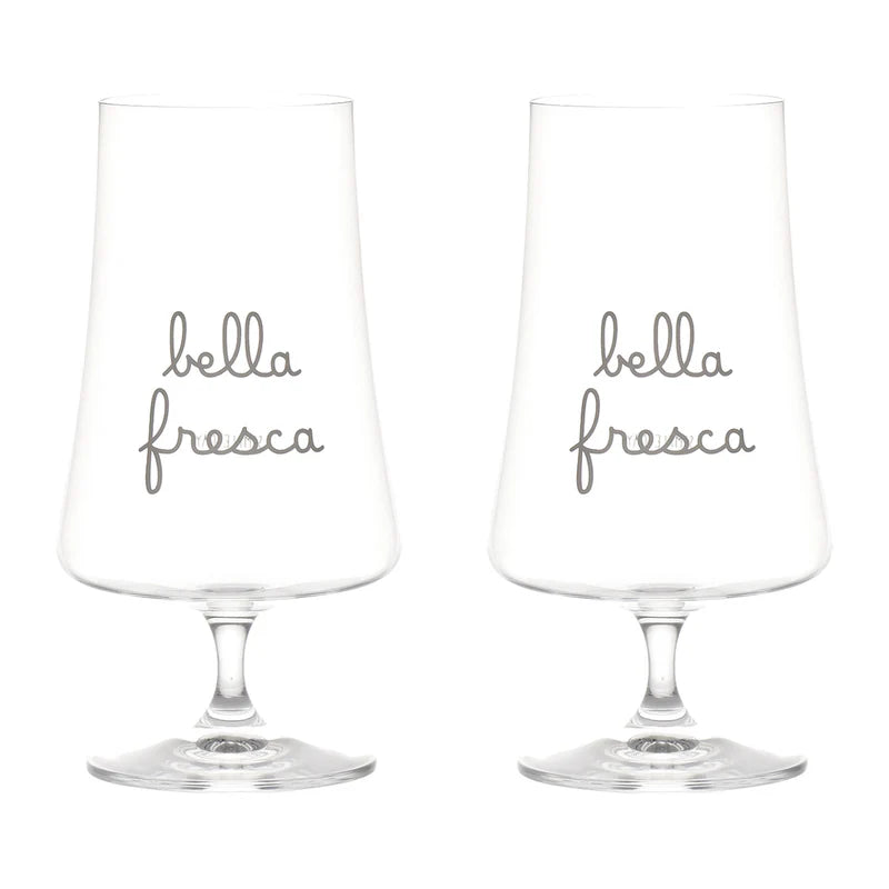 BICCHIERI DA BIRRA CON DECORO