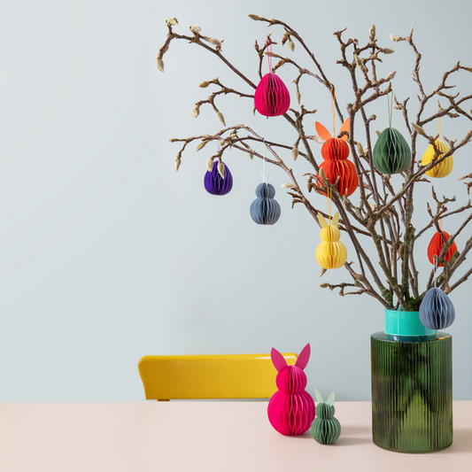 SET 5 CONIGLIETTI DECORATIVI