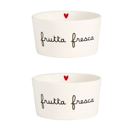 COPPETTE IN GRES PER FRUTTA E DESSERT