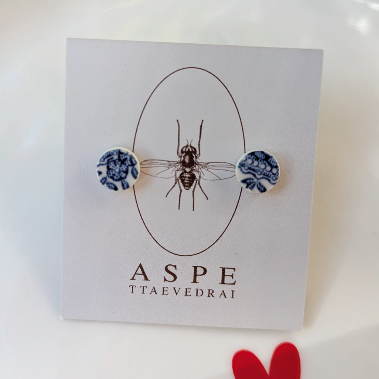 ORECCHINI A LOBO "ERO UN PIATTO"