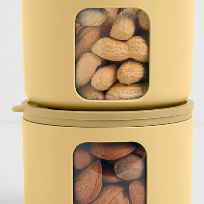 CONTENITORE PEEK BOX TONDO CON COPERCHIO ERMETICO
