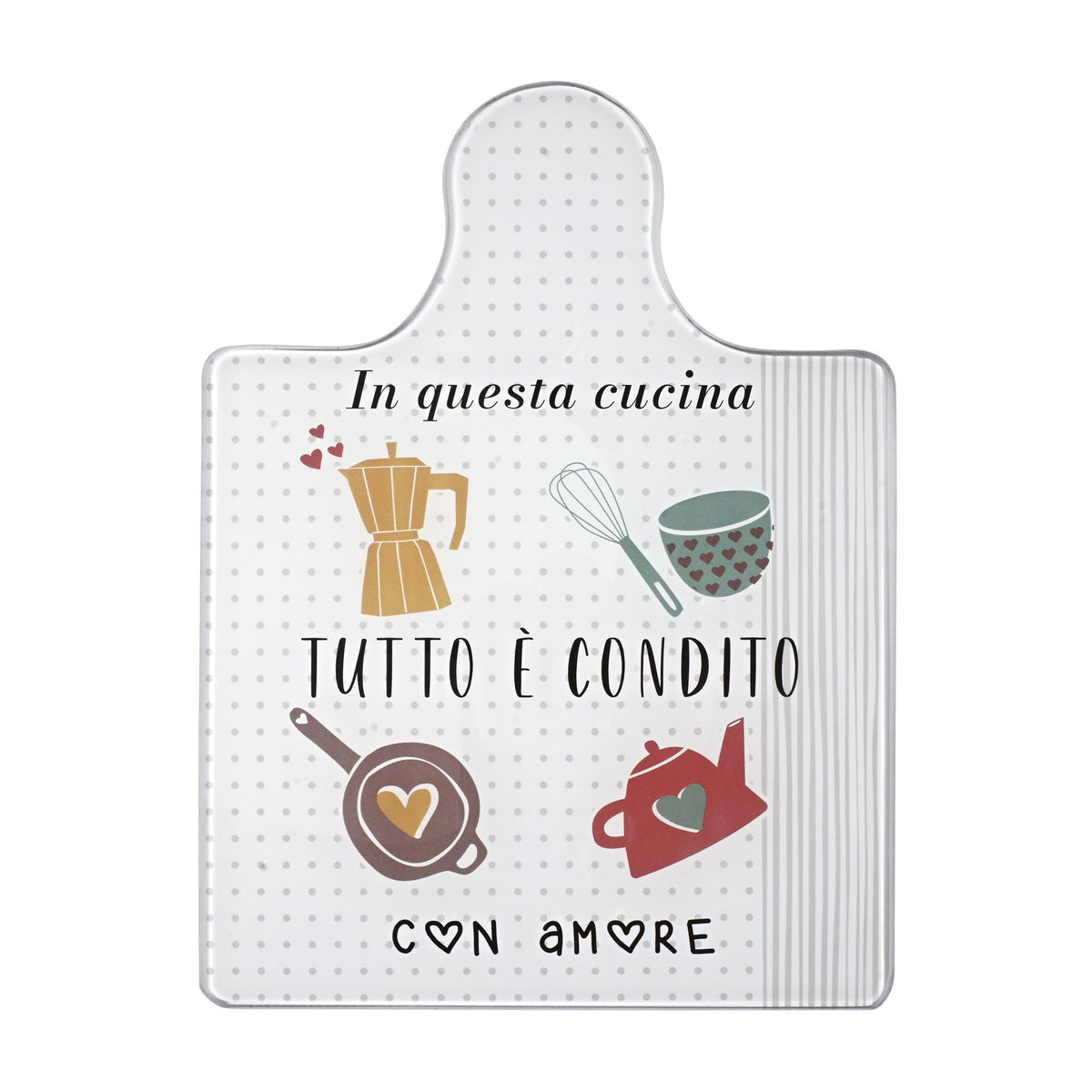 SOTTOPENTOLA | TAGLIERE IN VETRO