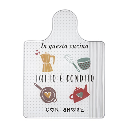 SOTTOPENTOLA | TAGLIERE IN VETRO