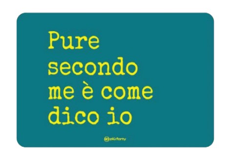 TOVAGLIETTA CON SCRITTA