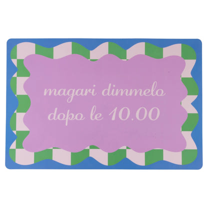 TOVAGLIETTE PER LA COLAZIONE CON SCRITTE | MORE AMORE
