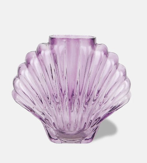 VASO CONCHIGLIA IN VETRO